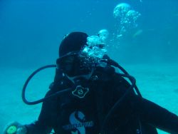 Student Diver in Bahamas by Kelly N. Saunders 